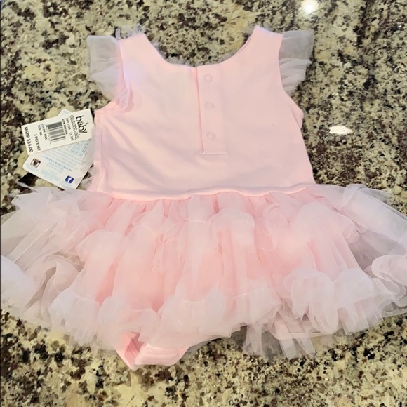 🩰 Baby Essentials Pink TuTu Onesie 🩰 - Picture 2 of 3
